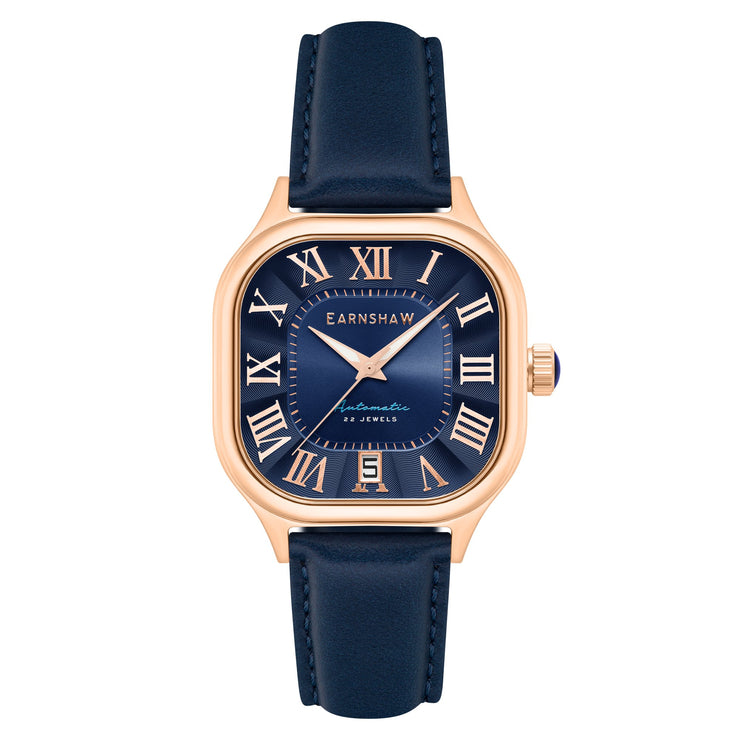 Thomas Earnshaw Coussin Automatic Regal Blue - Watches.com - ES - 8284 - 03