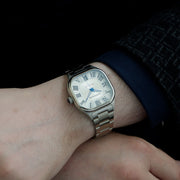 Thomas Earnshaw Coussin Automatic Silver White - Watches.com - ES - 8284 - 11