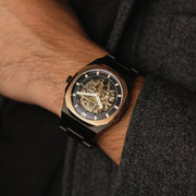 Thomas Earnshaw Discovery Drake Skeleton Automatic Black Gold - Watches.com - ES - 8142 - 77