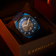 Thomas Earnshaw Discovery Drake Skeleton Automatic Midnight Blue - Watches.com - ES - 8295 - 02