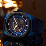 Thomas Earnshaw Discovery Drake Skeleton Automatic Midnight Blue - Watches.com - ES - 8295 - 02