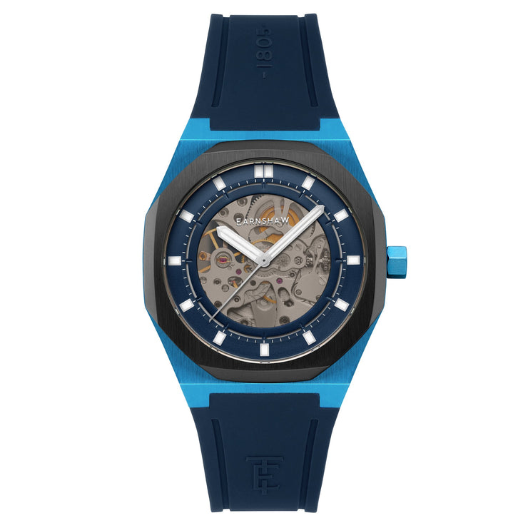 Thomas Earnshaw Discovery Drake Skeleton Automatic Midnight Blue - Watches.com - ES - 8295 - 02