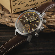 Thomas Earnshaw Duke Chronograph Caramel Brown - Watches.com - ES - 8286 - 01