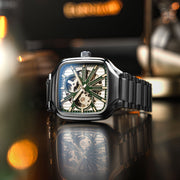 Thomas Earnshaw Engineer Paxton Skeleton Automatic Fern Green - Watches.com - ES - 8294 - 44