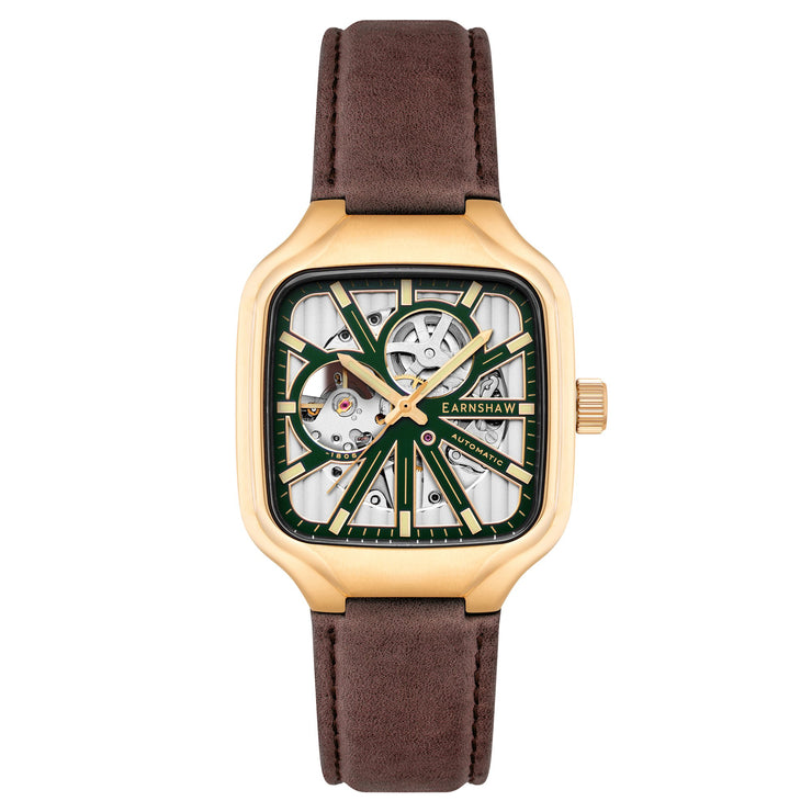 Thomas Earnshaw Engineer Paxton Skeleton Automatic Green Gold - Watches.com - ES - 8294 - 03