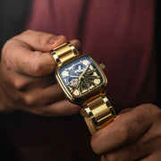 Thomas Earnshaw Engineer Paxton Skeleton Automatic Presidential Gold - Watches.com - ES - 8294 - 66