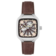 Thomas Earnshaw Engineer Paxton Skeleton Automatic Toffee Brown - Watches.com - ES - 8294 - 05