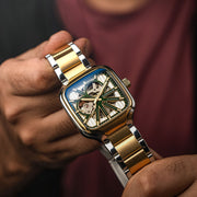 Thomas Earnshaw Engineer Paxton Skeleton Automatic Two Tone Green - Watches.com - ES - 8294 - 77