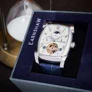 Thomas Earnshaw Heritage Kensington Multifunction Automatic Silver White - Watches.com - ES - 8296 - 02