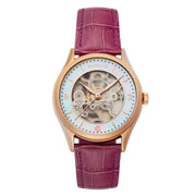 Thomas Earnshaw Isabella Skeleton Automatic 3 Hands Dusty Rose - Watches.com - ES - 8236 - 04