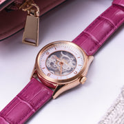 Thomas Earnshaw Isabella Skeleton Automatic 3 Hands Dusty Rose - Watches.com - ES - 8236 - 04