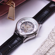 Thomas Earnshaw Isabella Skeleton Automatic 3 Hands Mother Of Pearl Black - Watches.com - ES - 8236 - 03