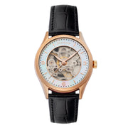 Thomas Earnshaw Isabella Skeleton Automatic 3 Hands Rose Gold Mother Of Pearl - Watches.com - ES - 8236 - 05