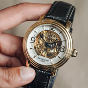 Thomas Earnshaw Longcase Automatic Gold Black - Watches.com - ES - 8011 - 04