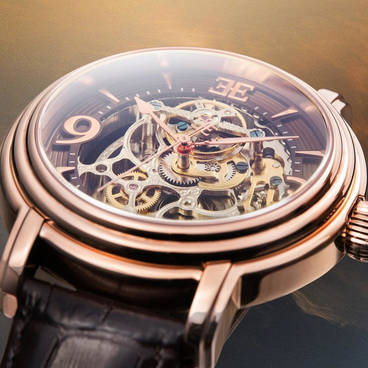 Thomas Earnshaw Longcase Automatic Rose Gold Brown - Watches.com - ES - 8011 - 07