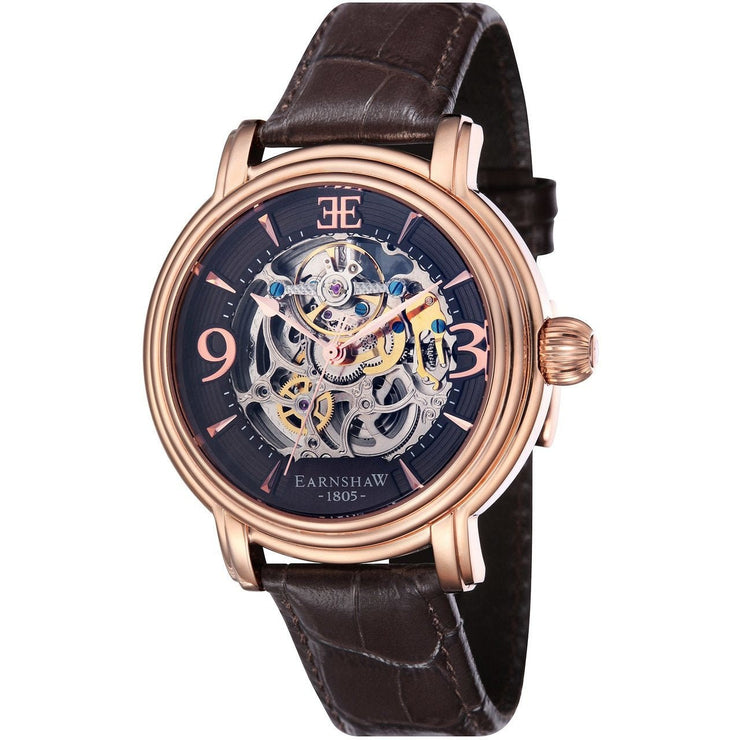 Thomas Earnshaw Longcase Automatic Rose Gold Brown - Watches.com - ES - 8011 - 07