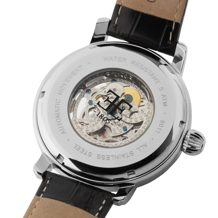 Thomas Earnshaw Longcase Automatic Silver Rose Gold - Watches.com - ES - 8011 - 06