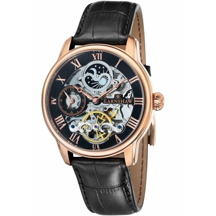 Thomas Earnshaw Longitude Automatic Black Rose Gold - Watches.com - ES - 8006 - 07