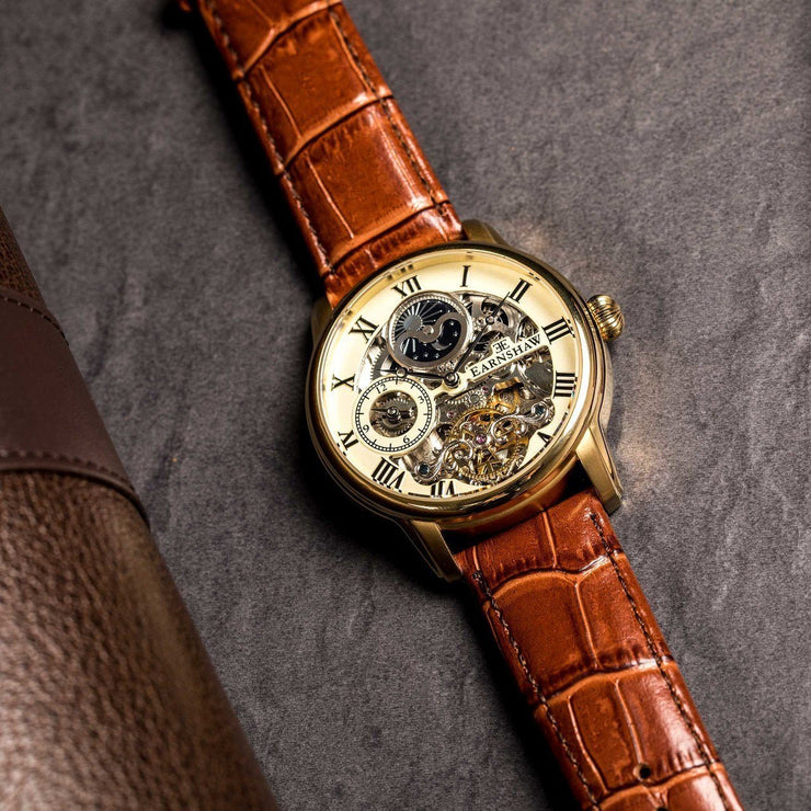 Thomas Earnshaw Longitude Automatic Brown Gold - Watches.com - ES - 8006 - 06