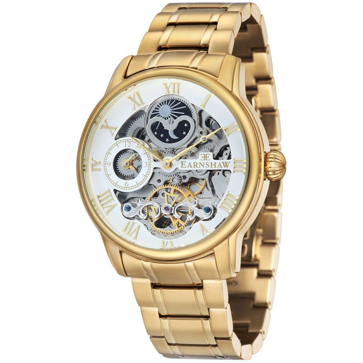 Thomas Earnshaw Longitude Automatic Gold White - Watches.com - ES - 8006 - 22