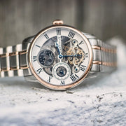 Thomas Earnshaw Longitude Automatic Silver Rose Gold - Watches.com - ES - 8006 - 33