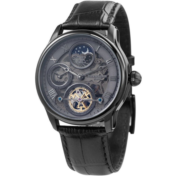 Thomas Earnshaw Longitude Shadow Automatic Black Grey - Watches.com - ES - 8063 - 03