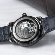 Thomas Earnshaw Longitude Shadow Automatic Black Silver - Watches.com - ES - 8063 - 01