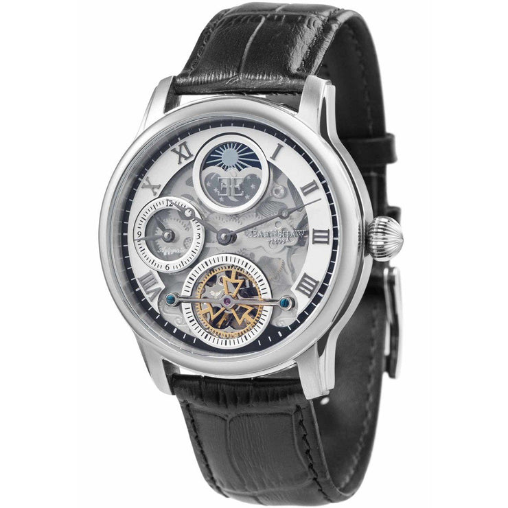 Thomas Earnshaw Longitude Shadow Automatic Black Silver - Watches.com - ES - 8063 - 01