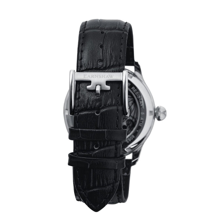 Thomas Earnshaw Longitude Shadow Automatic Black Silver - Watches.com - ES - 8063 - 01