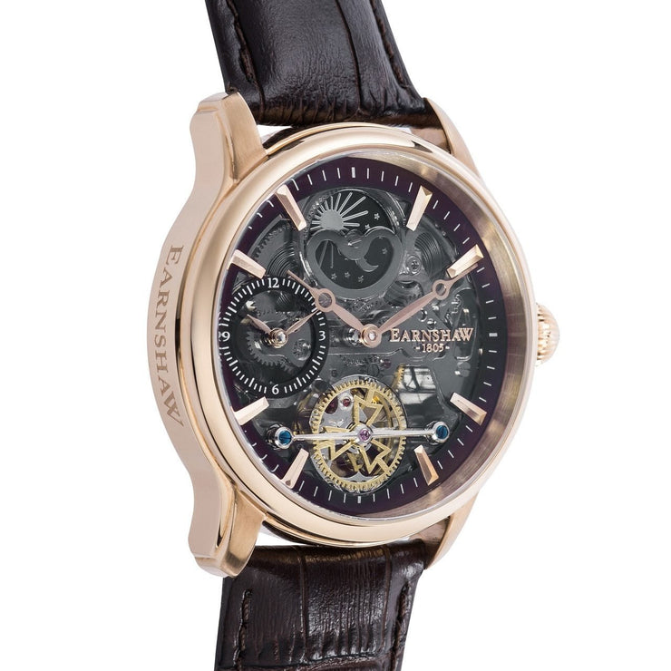 Thomas Earnshaw Longitude Shadow Automatic Brown Rose Gold - Watches.com - ES - 8063 - 06