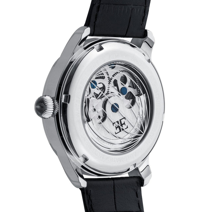 Thomas Earnshaw Longitude Shadow Automatic Silver Black - Watches.com - ES - 8063 - 04