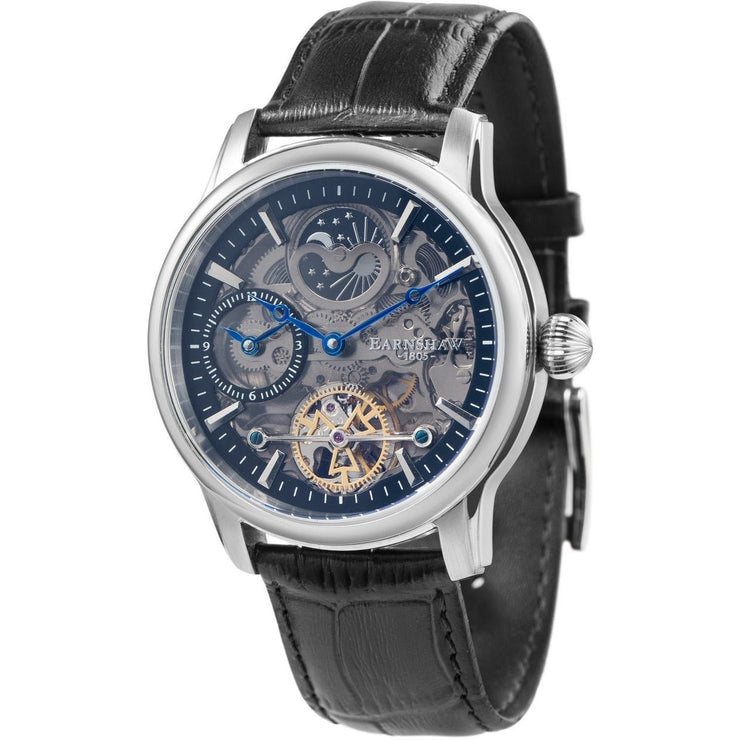 Thomas Earnshaw Longitude Shadow Automatic Silver Black - Watches.com - ES - 8063 - 04