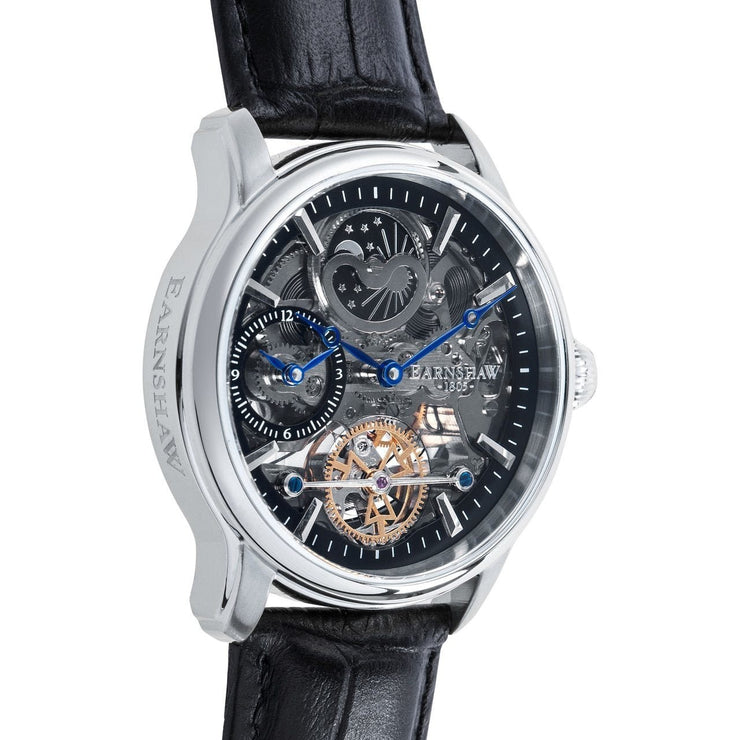 Thomas Earnshaw Longitude Shadow Automatic Silver Black - Watches.com - ES - 8063 - 04