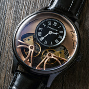 Thomas Earnshaw Scientists Faraday Double Barrel Automatic Midnight Rose - Watches.com - ES - 8179 - 0D