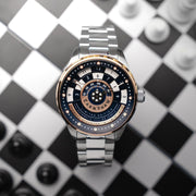 Thomas Earnshaw Staunton Chess Set Automatic Limited Edition Checkmate Blue - Watches.com - ES - 8282 - AA