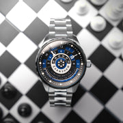 Thomas Earnshaw Staunton Chess Set Automatic Limited Edition Pawn Blue - Watches.com - ES - 8282 - 55