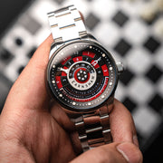 Thomas Earnshaw Staunton Chess Set Automatic Limited Edition Queen Red - Watches.com - ES - 8282 - 66