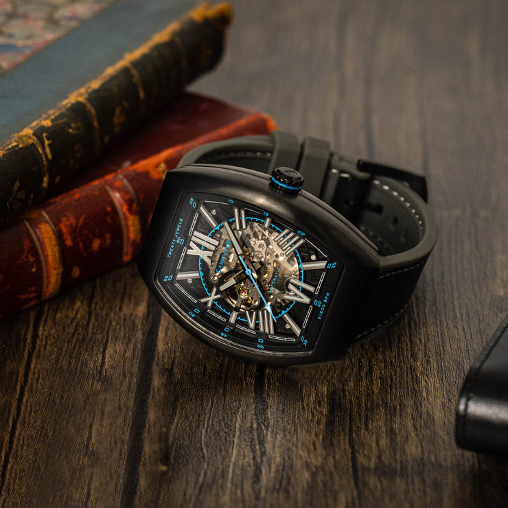 Thomas Earnshaw Supremacy Skeleton Automatic Black Blue - Watches.com - ES - 8271 - 04