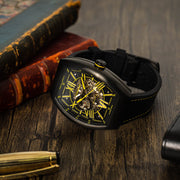 Thomas Earnshaw Supremacy Skeleton Automatic Black Yellow - Watches.com - ES - 8271 - 06