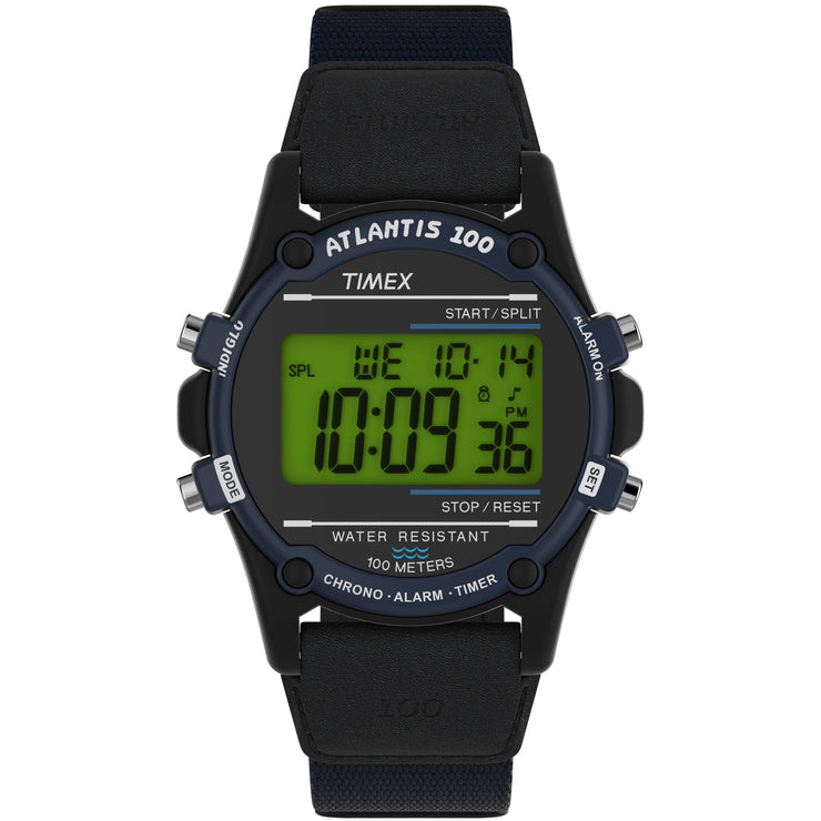 Timex Atlantis 40mm Black - Watches.com - TW2V44400VQ