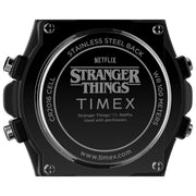 Timex Atlantis x Stranger Things 40mm Black Red - Watches.com - TW2V51000YB