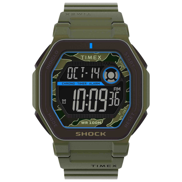 Timex Command Encounter 45mm Green Camo - Watches.com - TW2V93700VQ