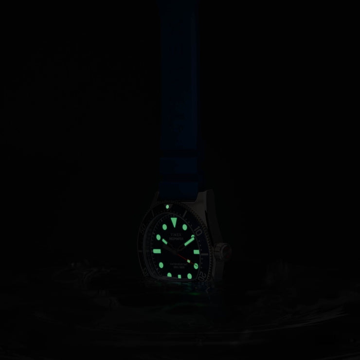 Timex Deepwater Reef 200 40mm Blue - Watches.com - TW2W74600VQ