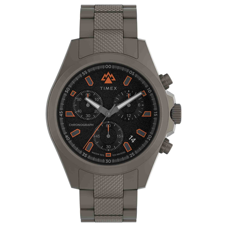 Timex Expedition Field Chronograph 43mm Black - Watches.com - TW2W45700JR