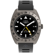 Timex Expedition GMT Titanium Automatic 41mm Black - Watches.com - TW2W53000VQ