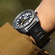 Timex Expedition GMT Titanium Automatic 41mm Black - Watches.com - TW2W53000VQ