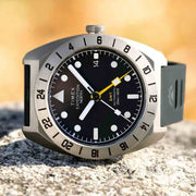 Timex Expedition GMT Titanium Automatic 41mm Black - Watches.com - TW2W53000VQ