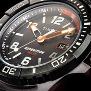 Timex Expedition North Freedive Ocean Tide 46mm rPET Black Orange - Watches.com - TW2V66100JR