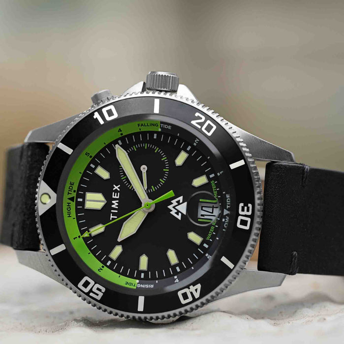 Timex Expedition North Slack Tide 41mm Black angled shot picture