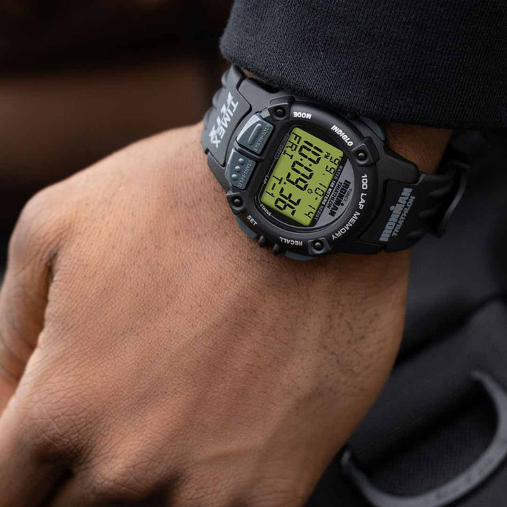 Timex Ironman Flix 100 Lap Digital 42mm Black